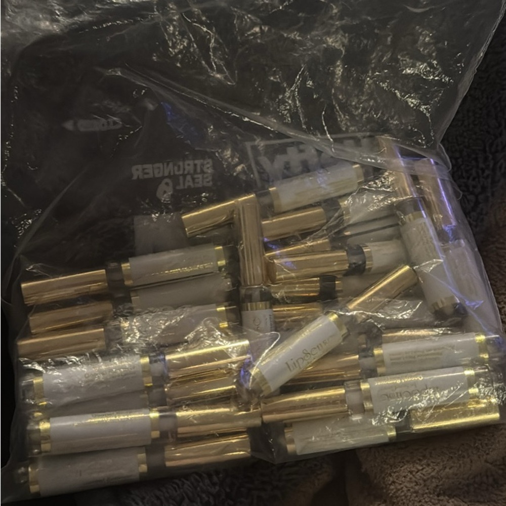 Gold and White Lip Serum Collection